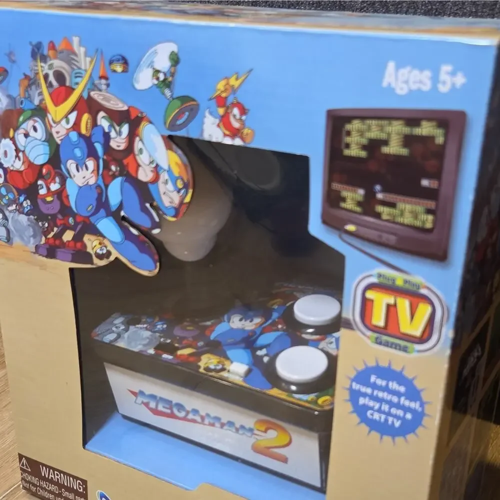 MSI Entertainment Mega Man 2 Plug & Play TV Game Mega Man Ages 5+ FAST SHIPPING